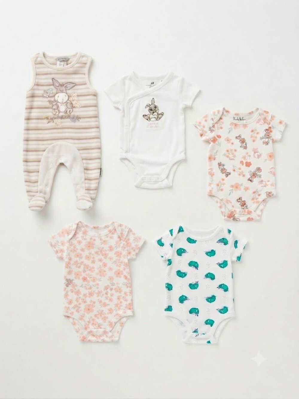 Girl's Disney Onsie Bundle